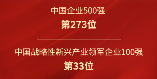 尊龙凯时-人生就是搏技术荣登“2022中国500强”，跻身民企百强