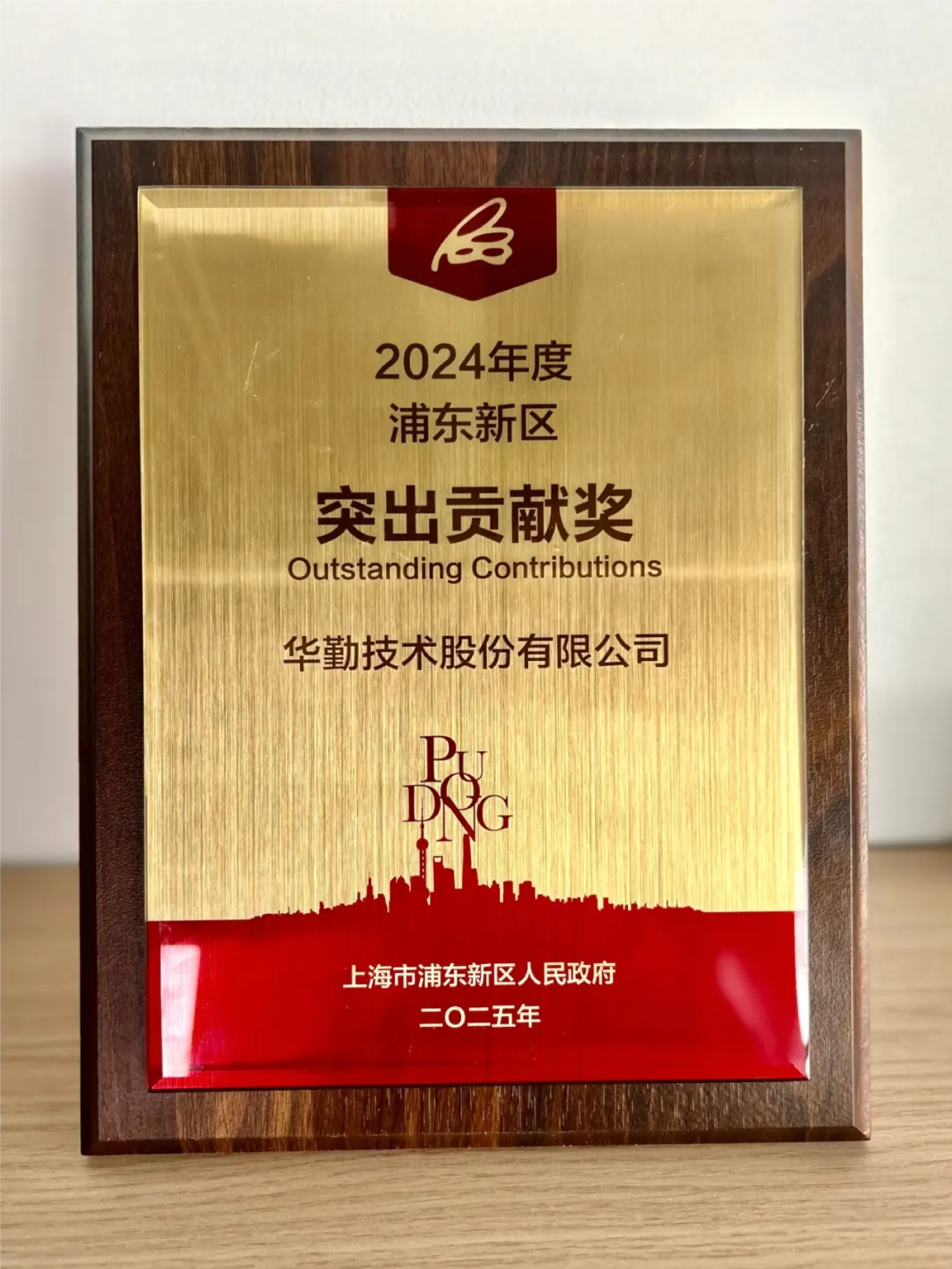 尊龙凯时-人生就是搏技术荣获2024年度上海市浦东新区突出贡献奖